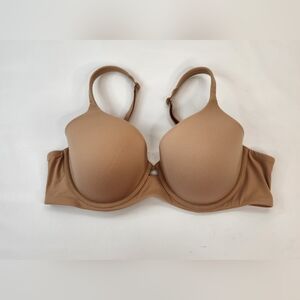 Ambrielle Super Soft Full Coverage Underwire Bra SIZE 38B Beige